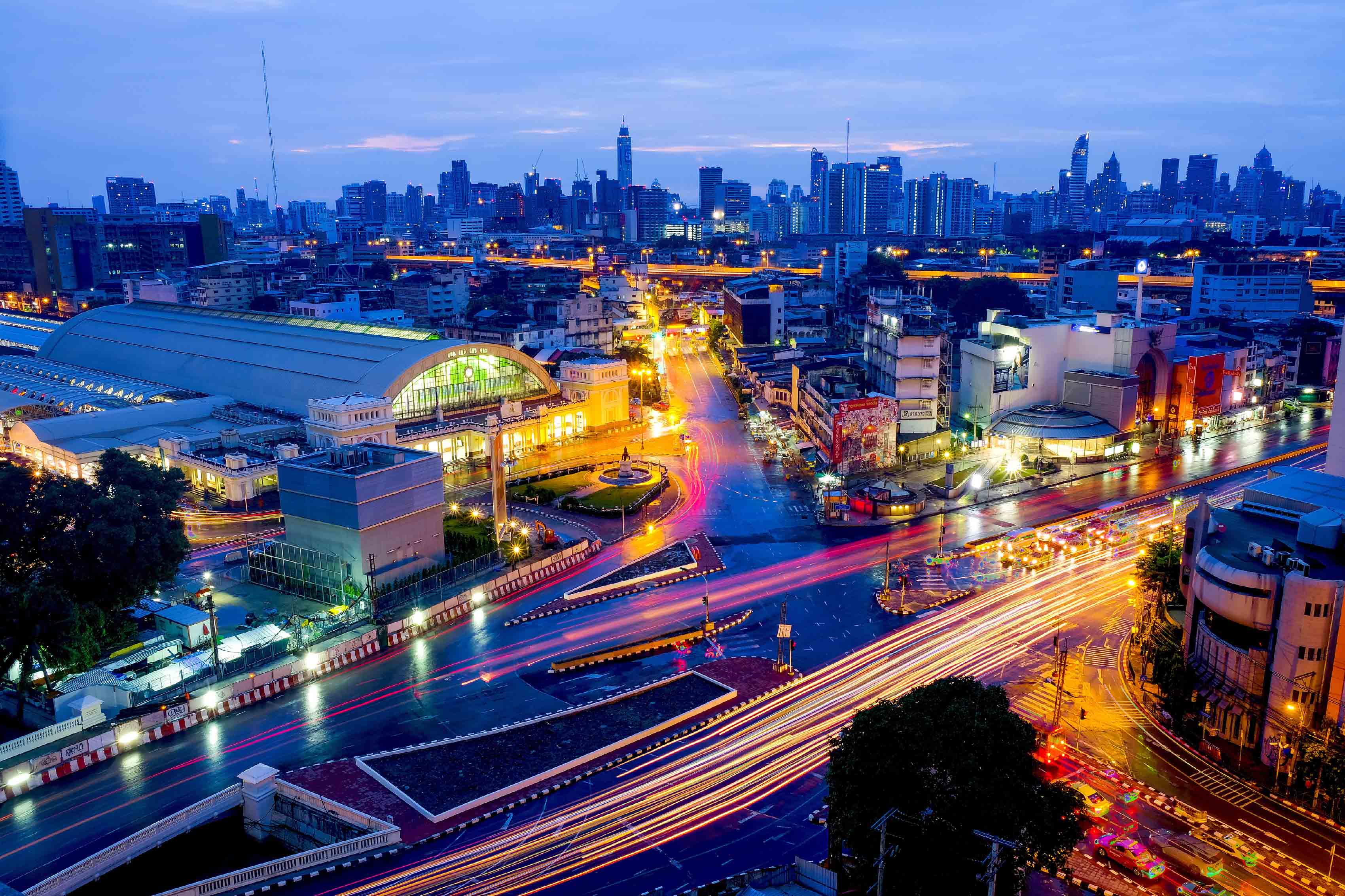 Thailand Bangkok traffic congestion