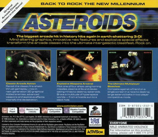 Asteroids Millennium portable