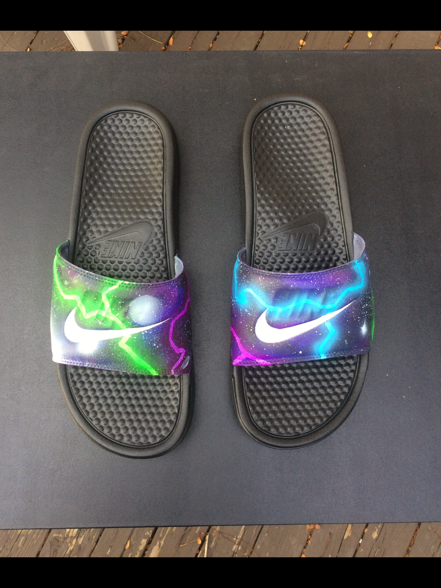 galaxy nike slides