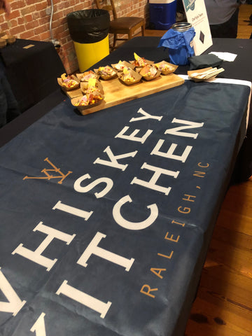 Whiskey Kitchen booth at the NCRLA 2019 Chef Showdown