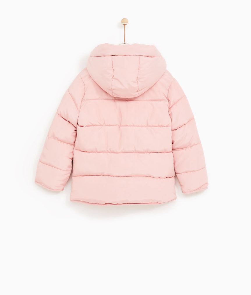 pink jacket zara