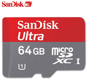SanDisk 64GB Ultra microSDXC - Shop Android