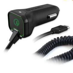 Micro-USB Quick Charge 2.0 Car Charger - Shop Android