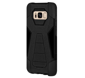 Amzer Dual Layer Hybrid Kickstand Case for Samsung Galaxy S8 - Shop Android