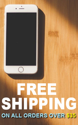 FREE SHIPPING on all orders over $35