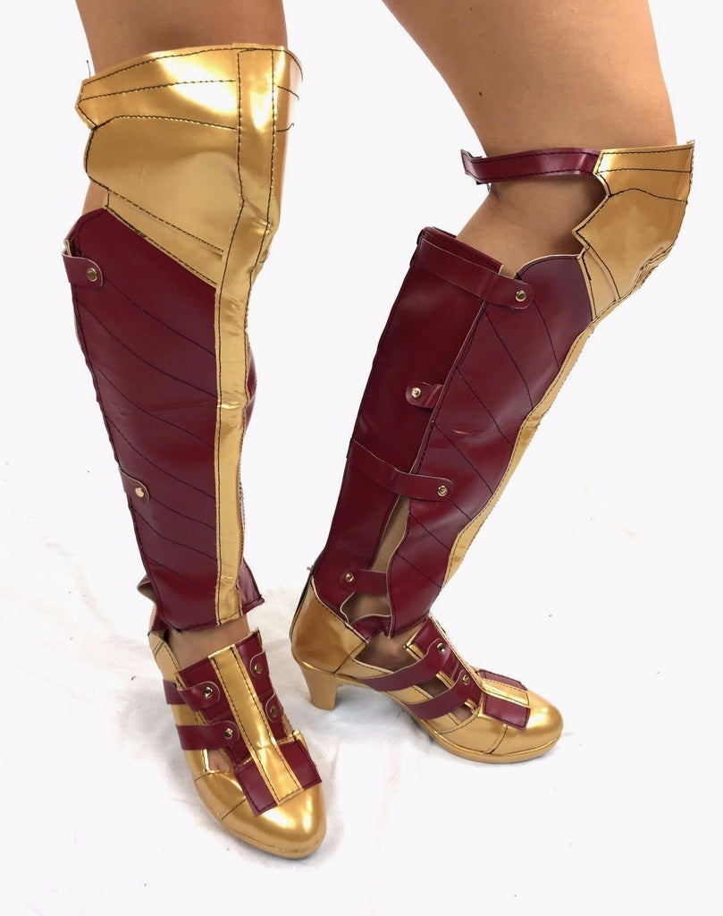 wonder woman dawn of justice boots