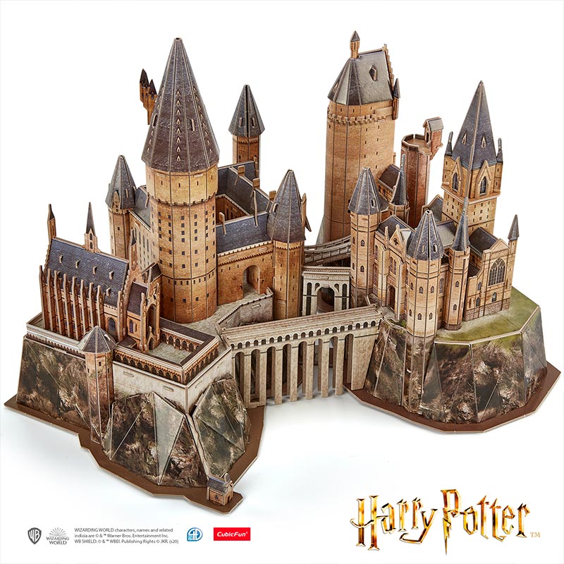 boxeo Promover docena Harry Potter Castillo de Hogwarts Rompecabezas 3D Cubicfun