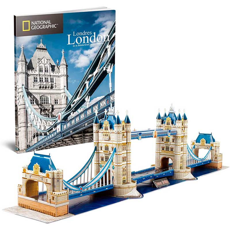 Natgeo Bridge Londres 3D Cubicfun