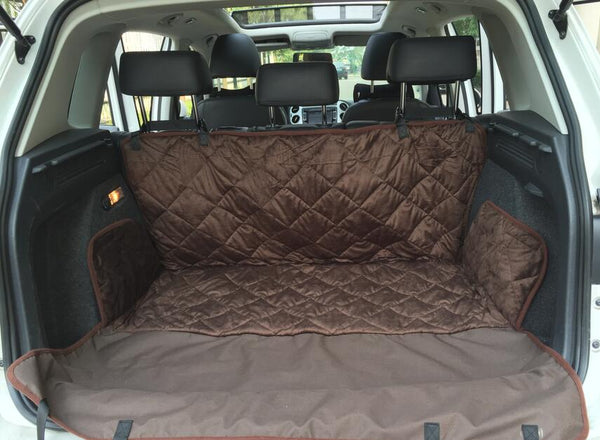 Waterproof Quilted Car Interior Travel Mat Pet Travel Corner