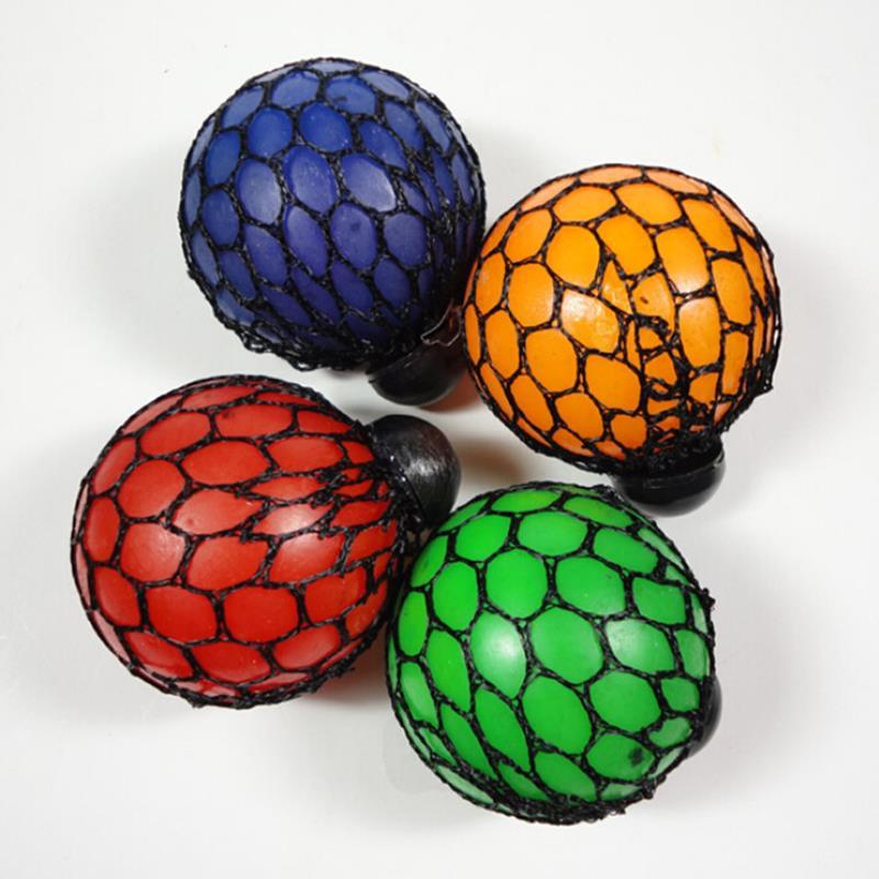 Mini mesh squeeze balls