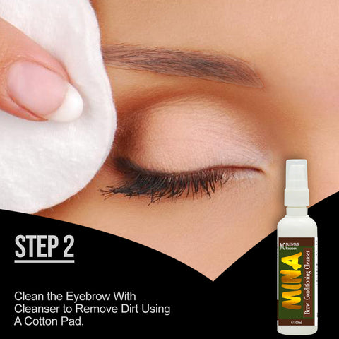 How to Use Eyebrow henna Step 2