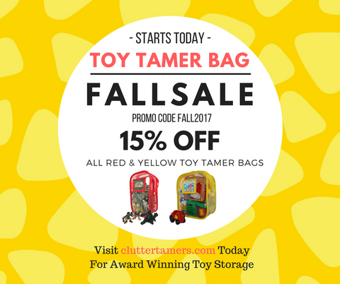 Fall Toy Tamer Bag Sale