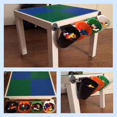 Lego table with storage