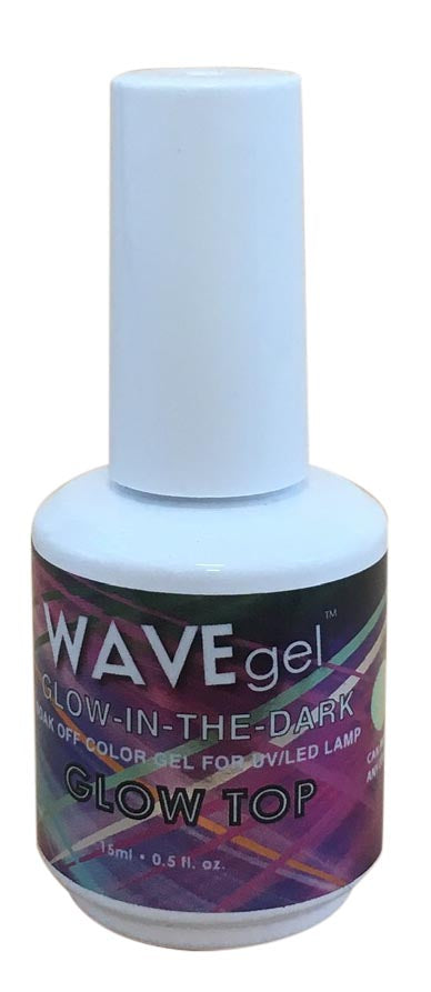 wave glow in the dark gel polish