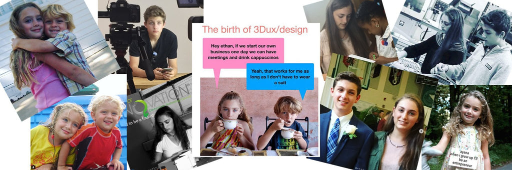 3duxdesign founders high school teen entrepreneurs Ayana and Ethan Klein