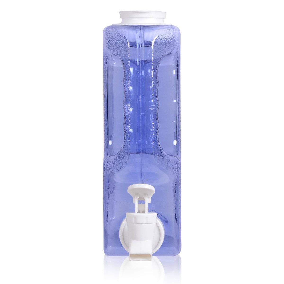 Geo Bottles Dispensers 3 Liter Refrigerator Bottle Water Dispenser w/ Faucet BPA FREE