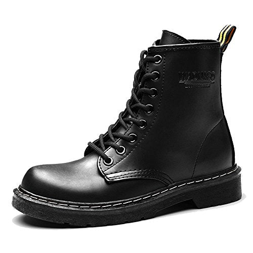 steel toe combat boots