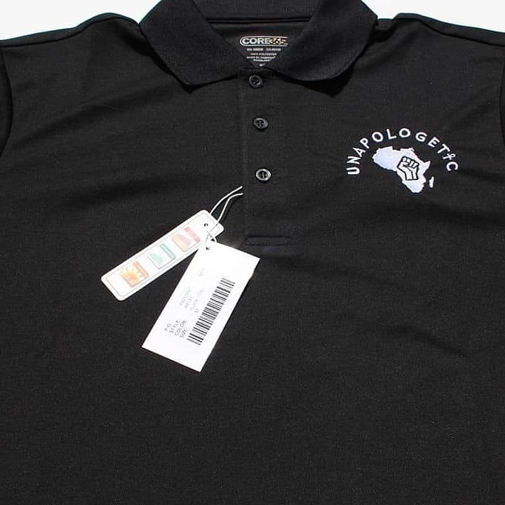 dri fit black polo shirts