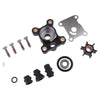 Water pump kit impeller & housing & gasket for 9.9 15 hp Johnson Evinrude outboard