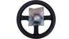 Black Boat Steering wheel Outboard inboard Hydrodrive fits mechanical and hydraulic
