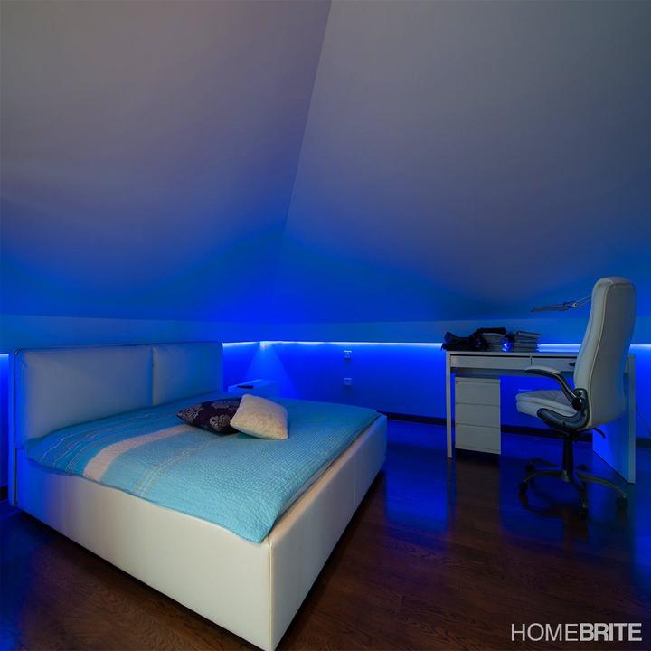 Homebrite Color Changing Led Light Strip With Remote