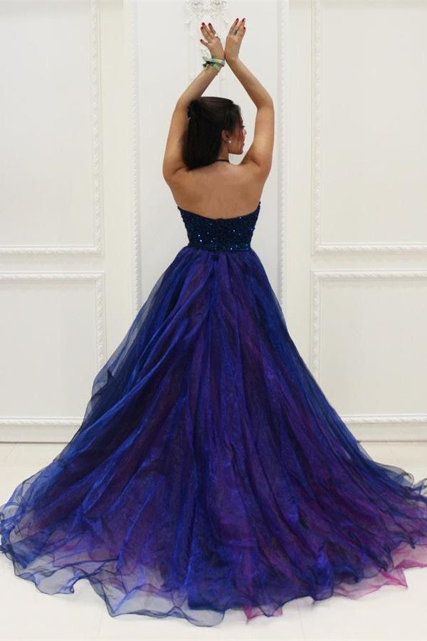 royal blue princess ball gown