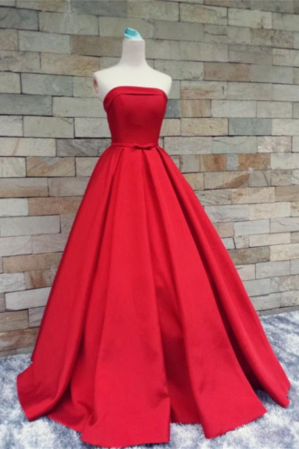 red princess dress prom