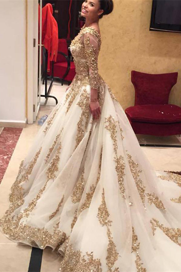 princess gown prom dress