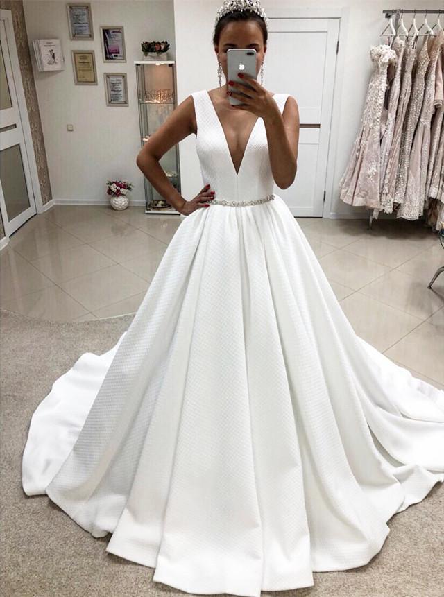 simple elegant evening gown