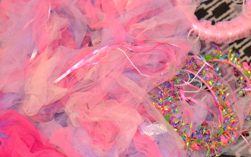 Fairy costume; tutu, wings and crowns