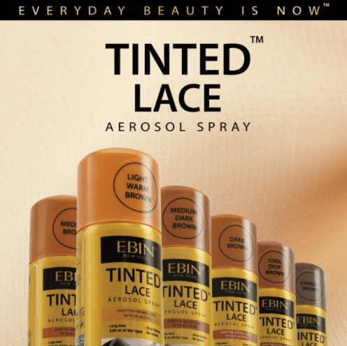 Tinted Lace Aerosol Spray for Lace Front Wigs