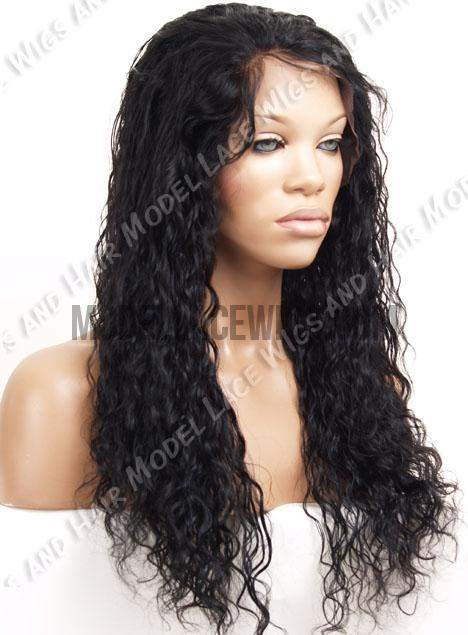 Full Lace Wig (Aleka) Item#: 377-Model Lace Wigs and Hair