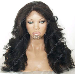 Full Lace Wig (Alexis) Silk Top Item#: 653-Model Lace Wigs and Hair