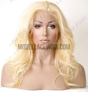 Pre-Bleach Blonde Glueless Full Lace Wig