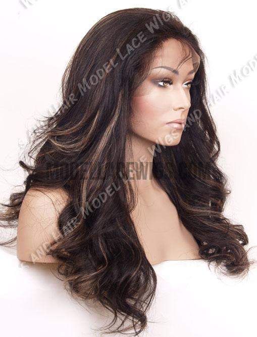 Pre-Styled Full Lace Wig with Highlights (Samuela) Item#: 506