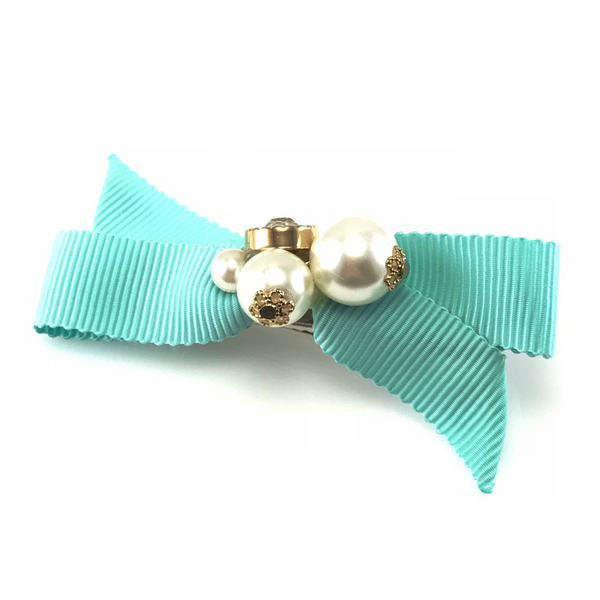turquoise flower hair accessories