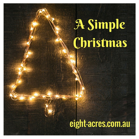 A simple Christmas with eight acres