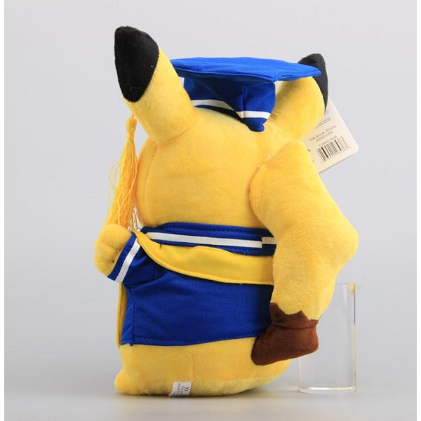 pikachu graduation plush