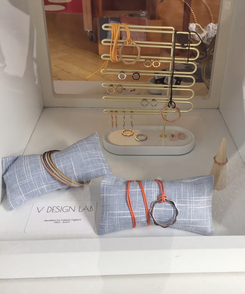 V DESIGN LAB Jewelry on Display at VIELFACH in Zurich Seefeld