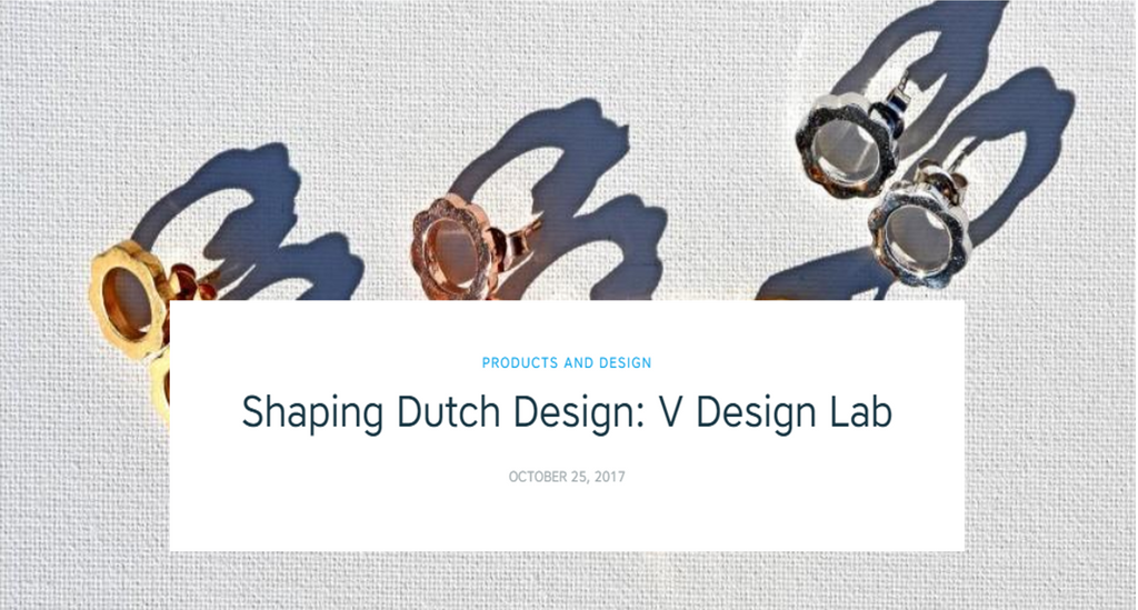 V DESIGN LAB Jewelry Shaping Dutch Design, Shapeways says