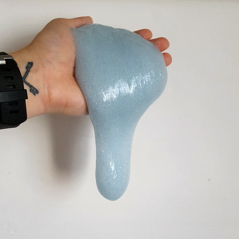 Slime is a non-newtonian fluid