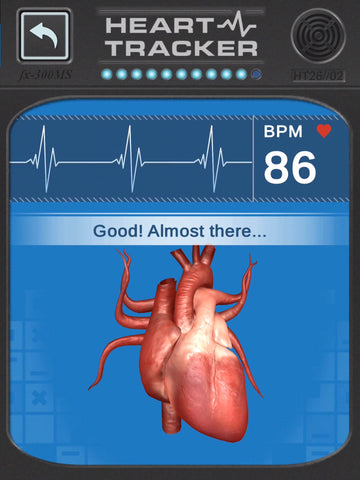 Check out how your heart rate changes in the Virtuali-Tee!