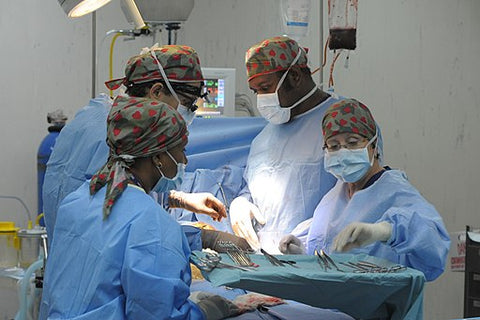 Surgeons perform life saving heart surgery