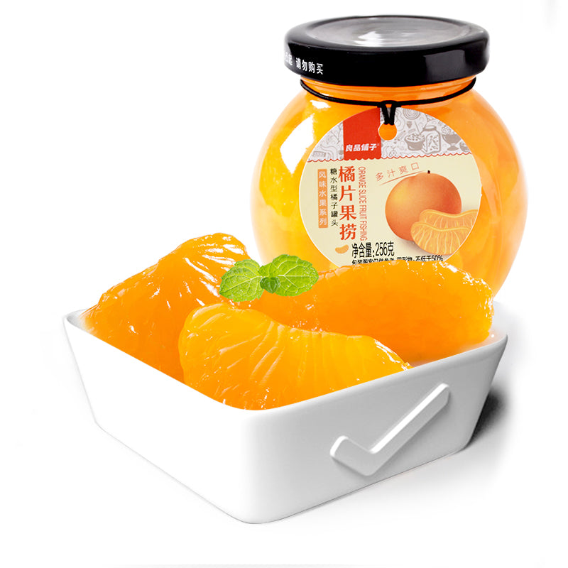 良品铺子橘片果捞糖水BS Preserved Mandarin Slice