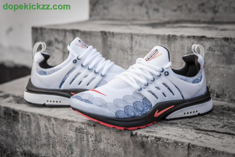 nike air presto olympic usa white running shoes