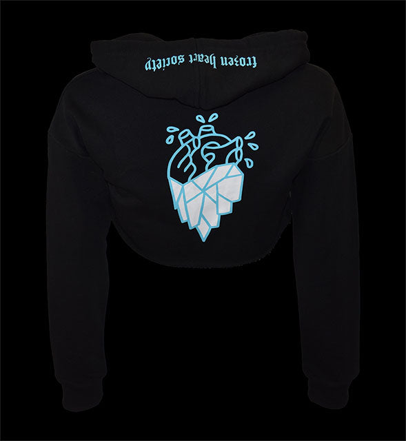 high crop hoodie