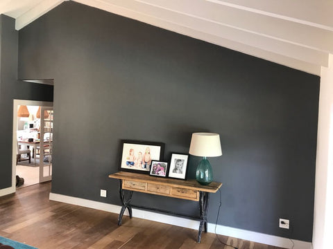 Van Zyl living room renovation after final paint