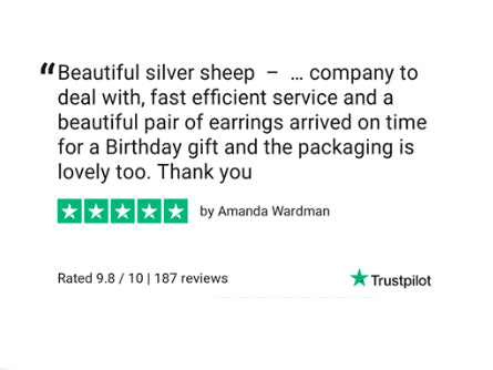 Swaledale sheep earrings review