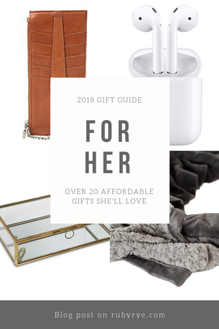 2018 Gift Guide for Her