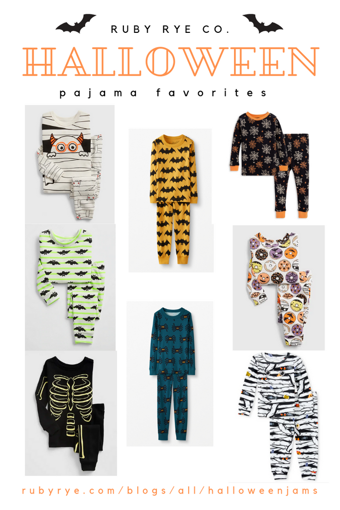 halloween kids pajamas